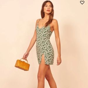 Reformation Marlowe Dress Green